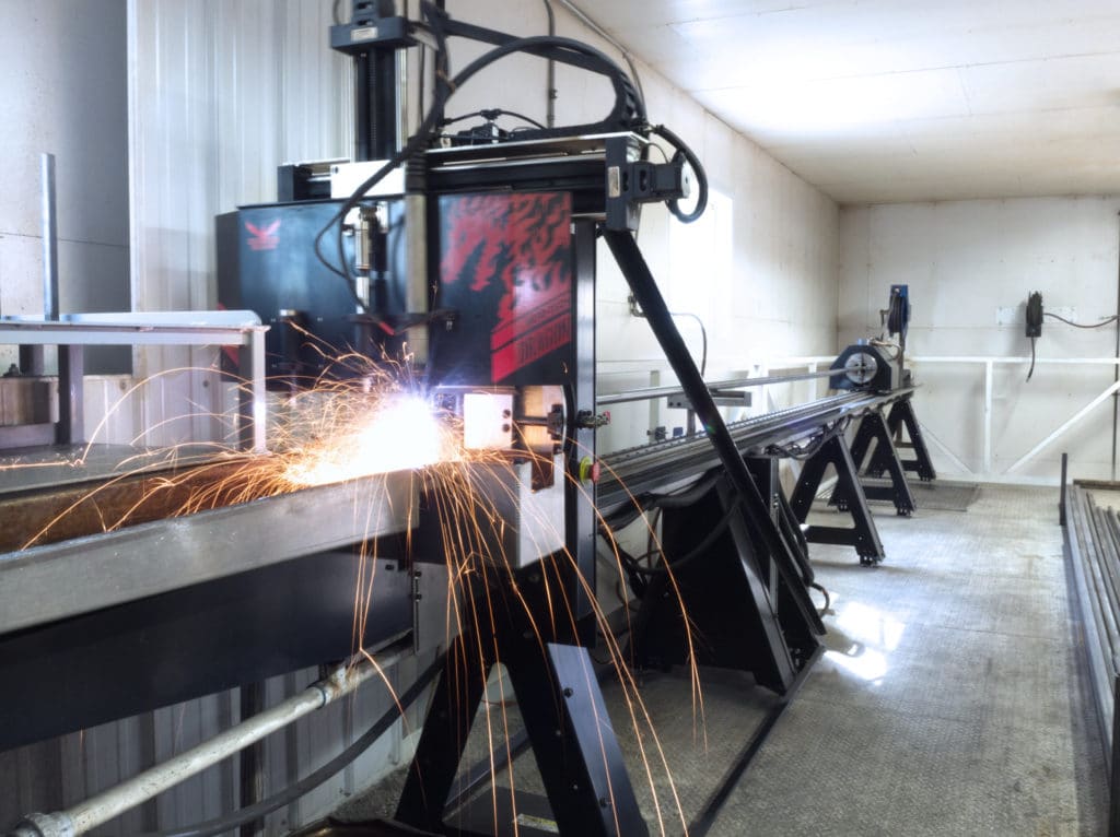 Bend-Tech Dragon tubing plasma cutter